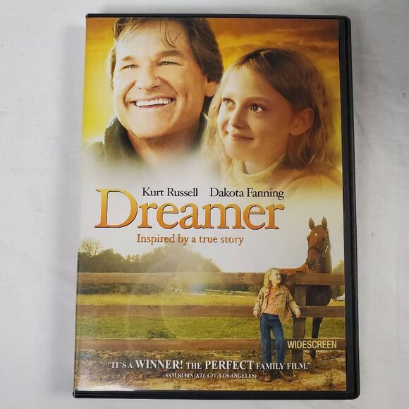 Dreamer DVD (Kurt Russell, Dakota Fanning, True Story Family Drama) - Picture 1 of 3